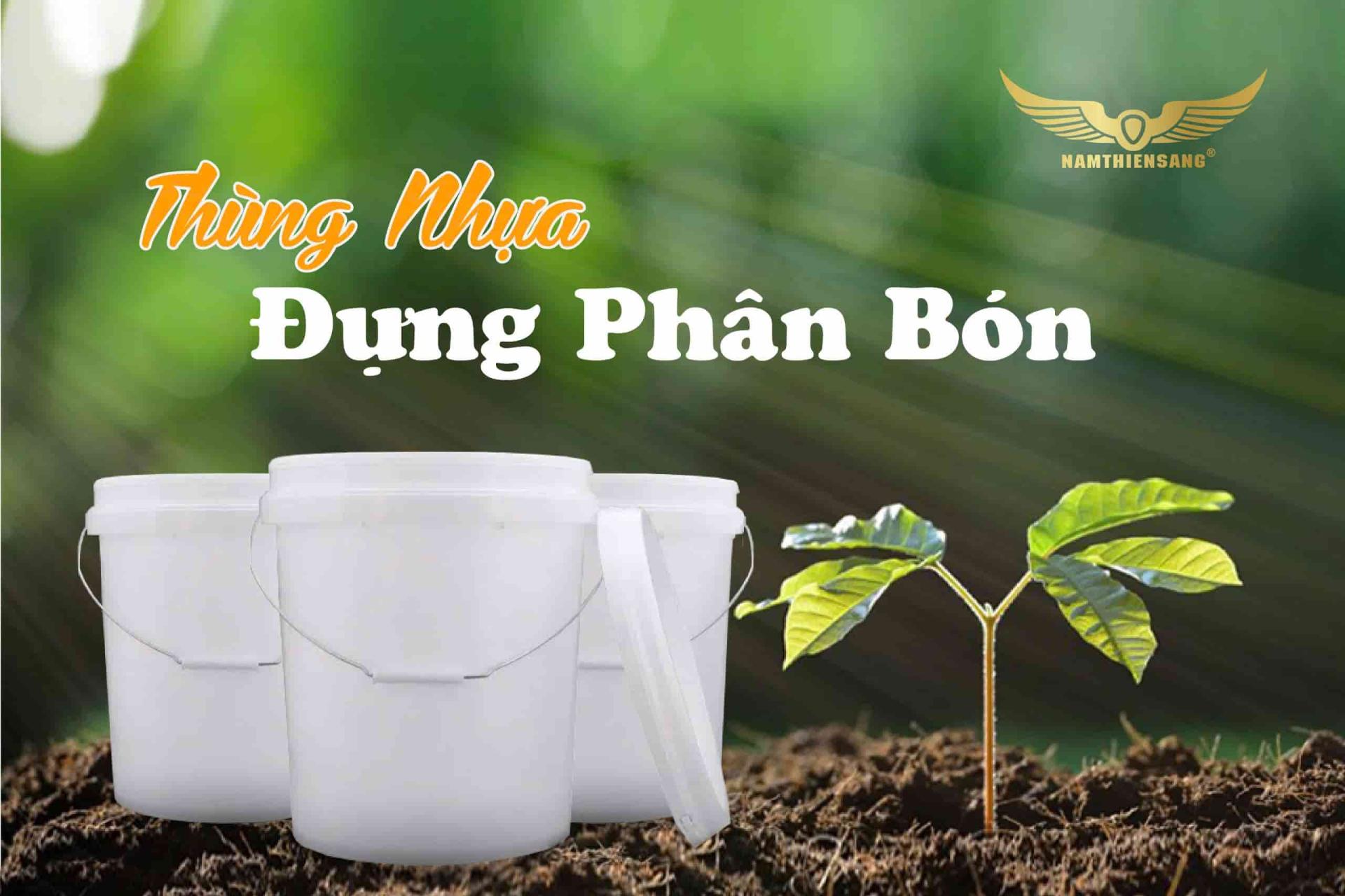 Thùng sơn đựng phân bón